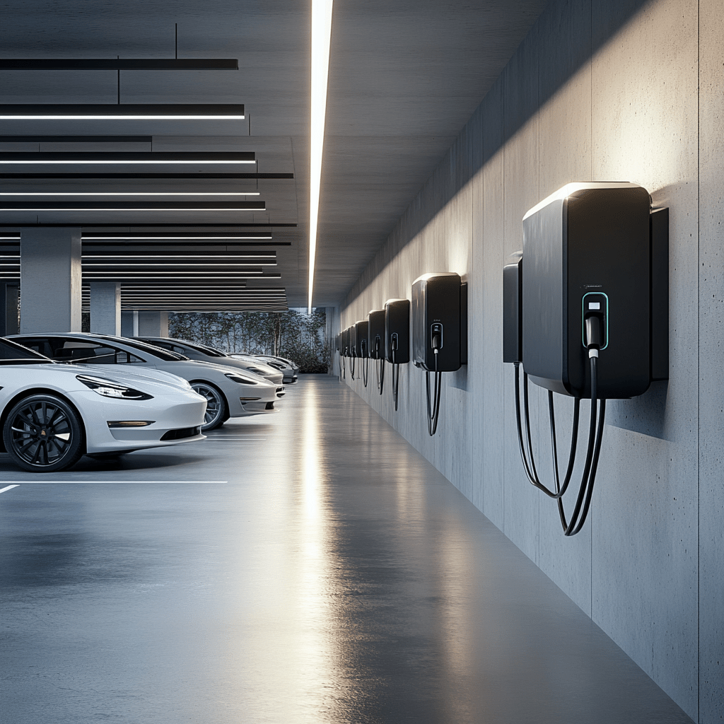 Wallboxen in Tiefgarage